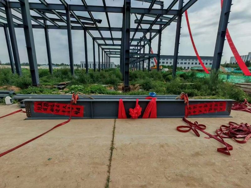 Yongcheng Xingye Steel Structure Company Accelerated Construction of Hebei Bosheng Food Workshop