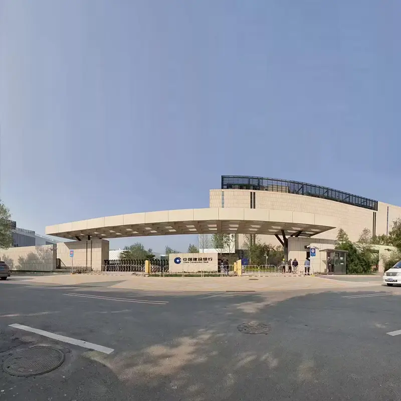 Stålstruktur arkitektonisk mønster